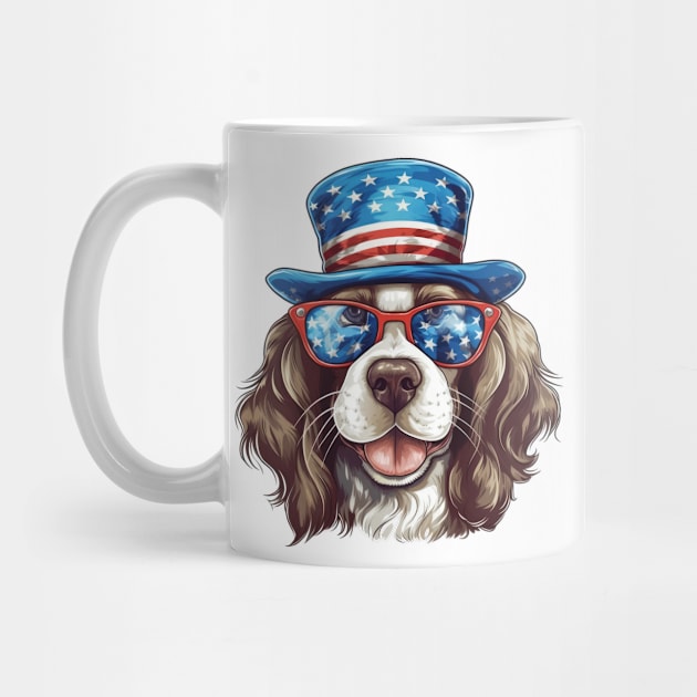 4th of July Dog #3 by Chromatic Fusion Studio